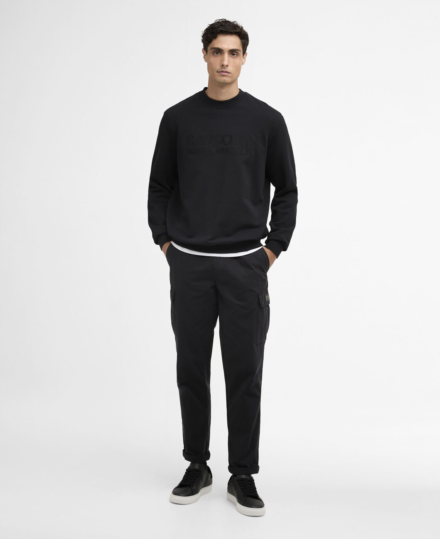 Theo Logo Sweatshirt Black