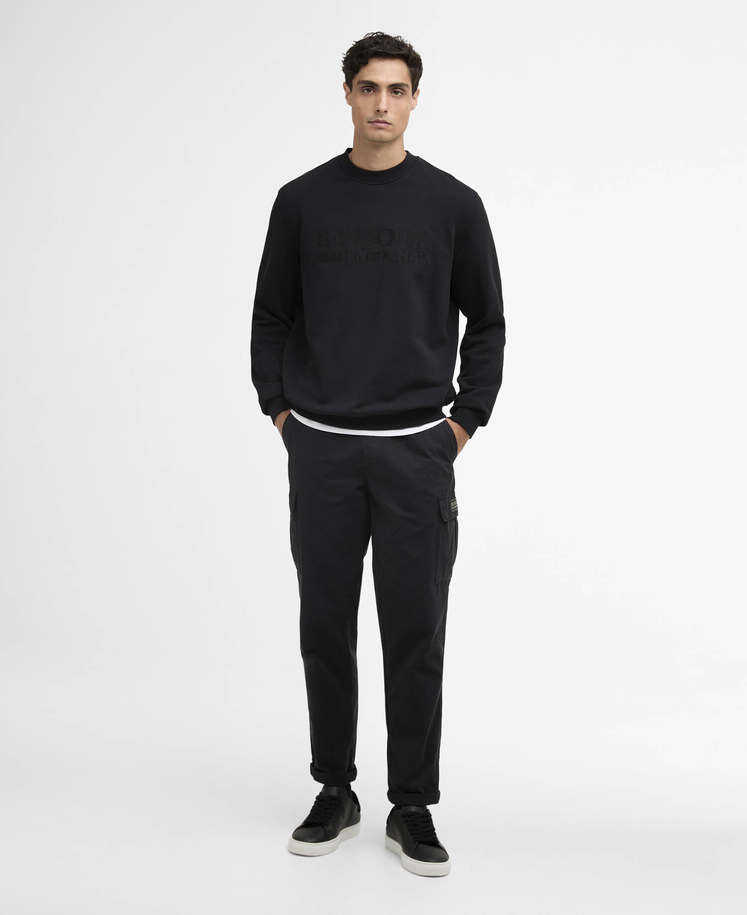 Theo Logo Sweatshirt Black image number 1