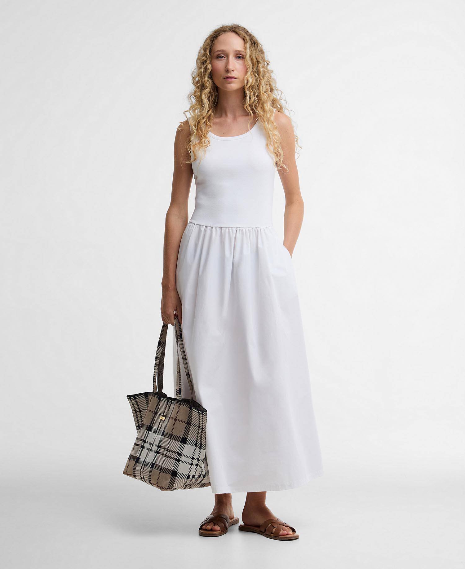Rosalie Maxi Dress White image number 0