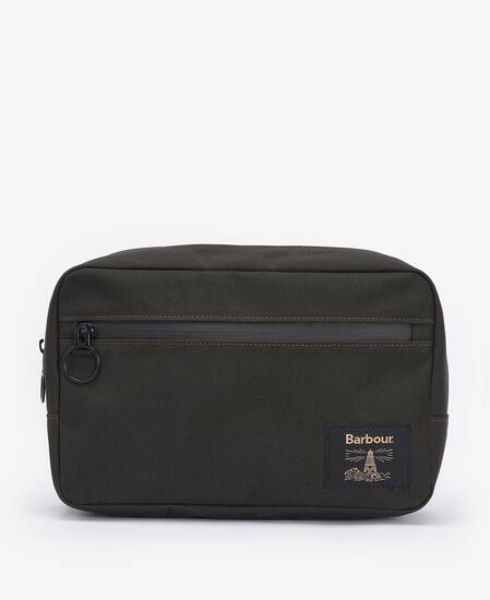 Field Washbag Olive-Black