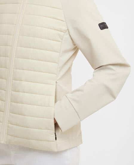 Steppjacke Valentina Bone White