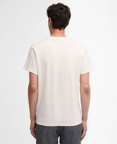 T-Shirt Newsham Striped Whisper White