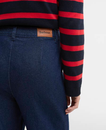 Maia Wide-Leg Jeans Rinse Wash