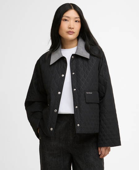 Kirby Quilted Jacket Black/Dress