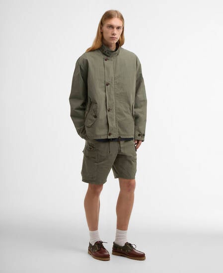 Spey Poplin Short Archive Olive