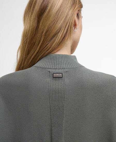 Lola Half-Zip Jumper Dusky Khaki