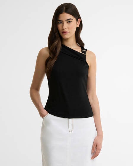 Cinzia Tank Top Black