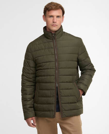 Broughton Quilted Jacket Olive