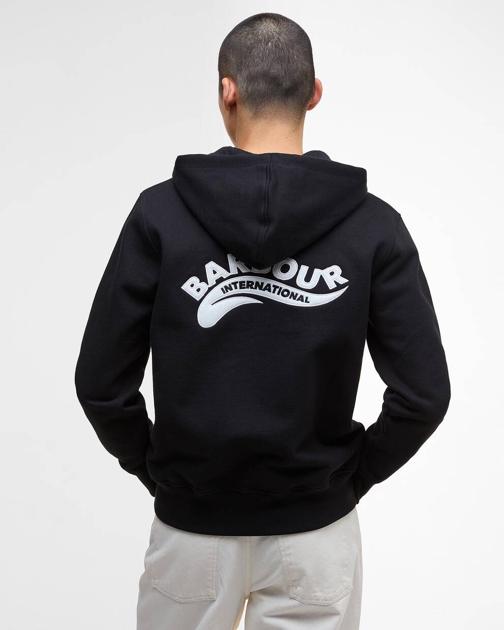 Felpa con cappuccio e chiusura a zip Donnington