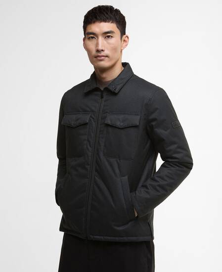 Check Distill Quilted Jacket Black/Sage Check Check Distill Quilted Jacket Black/Sage Check