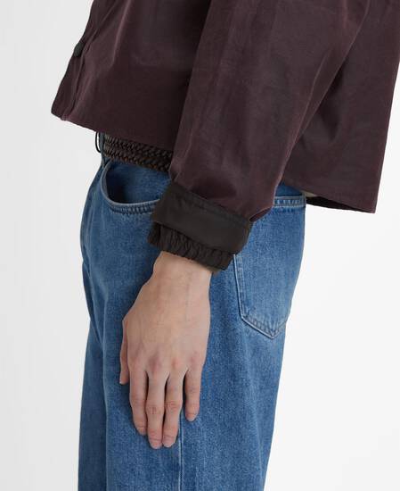 Spey Slim Waxed Jacket Bordeaux