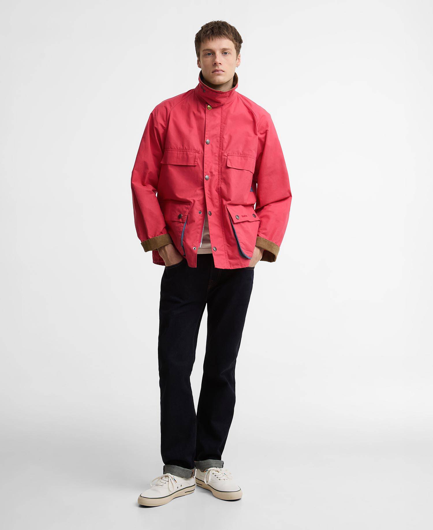 Paul Smith Loves Barbour Sugarlump Bedale Casual Jacket Winterberry image number 1