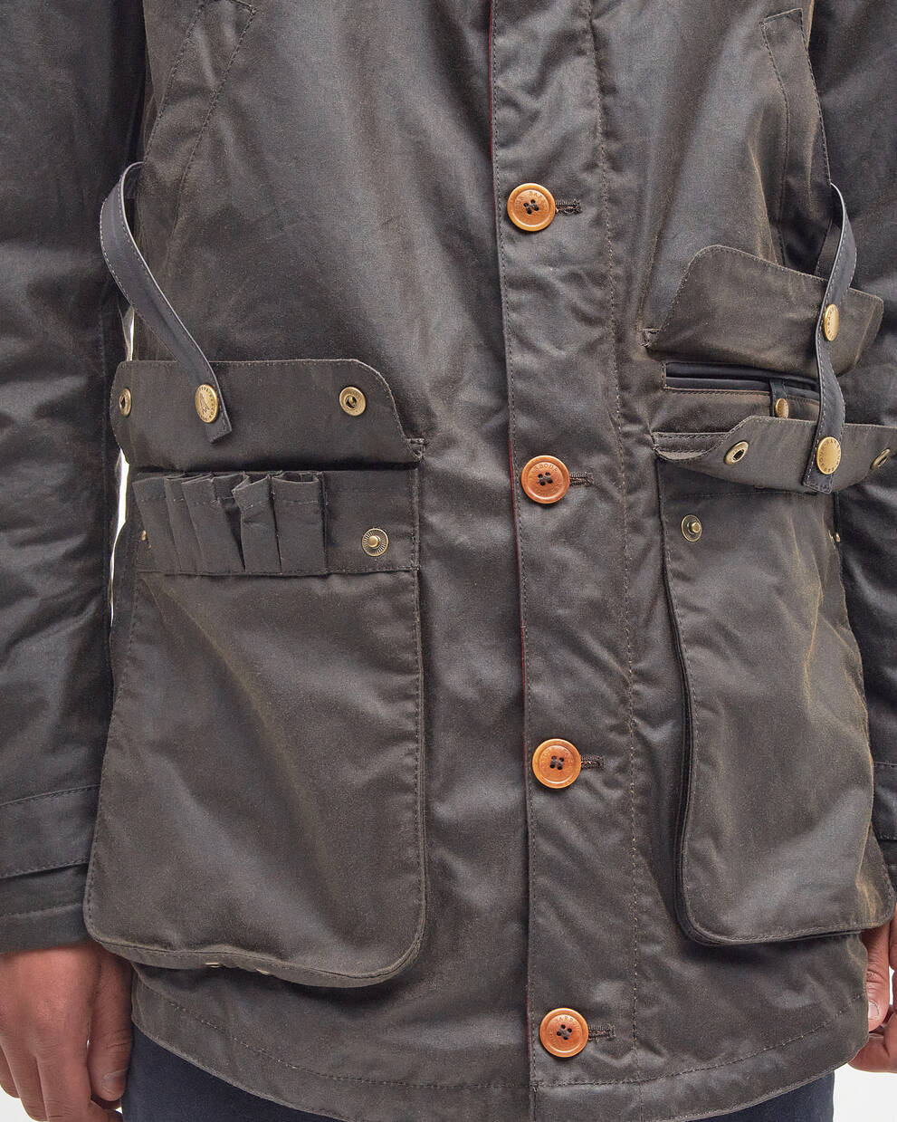 Parka in cotone cerato Game