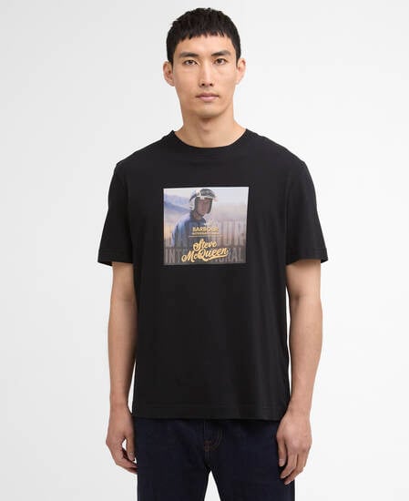 T-shirt con stampa Walde Black