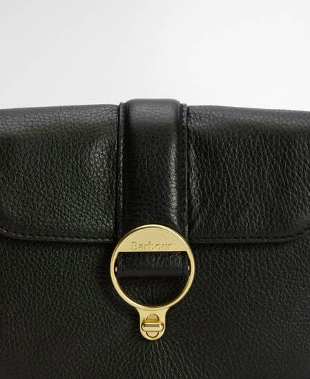 Ledertasche Rosa Mini Black