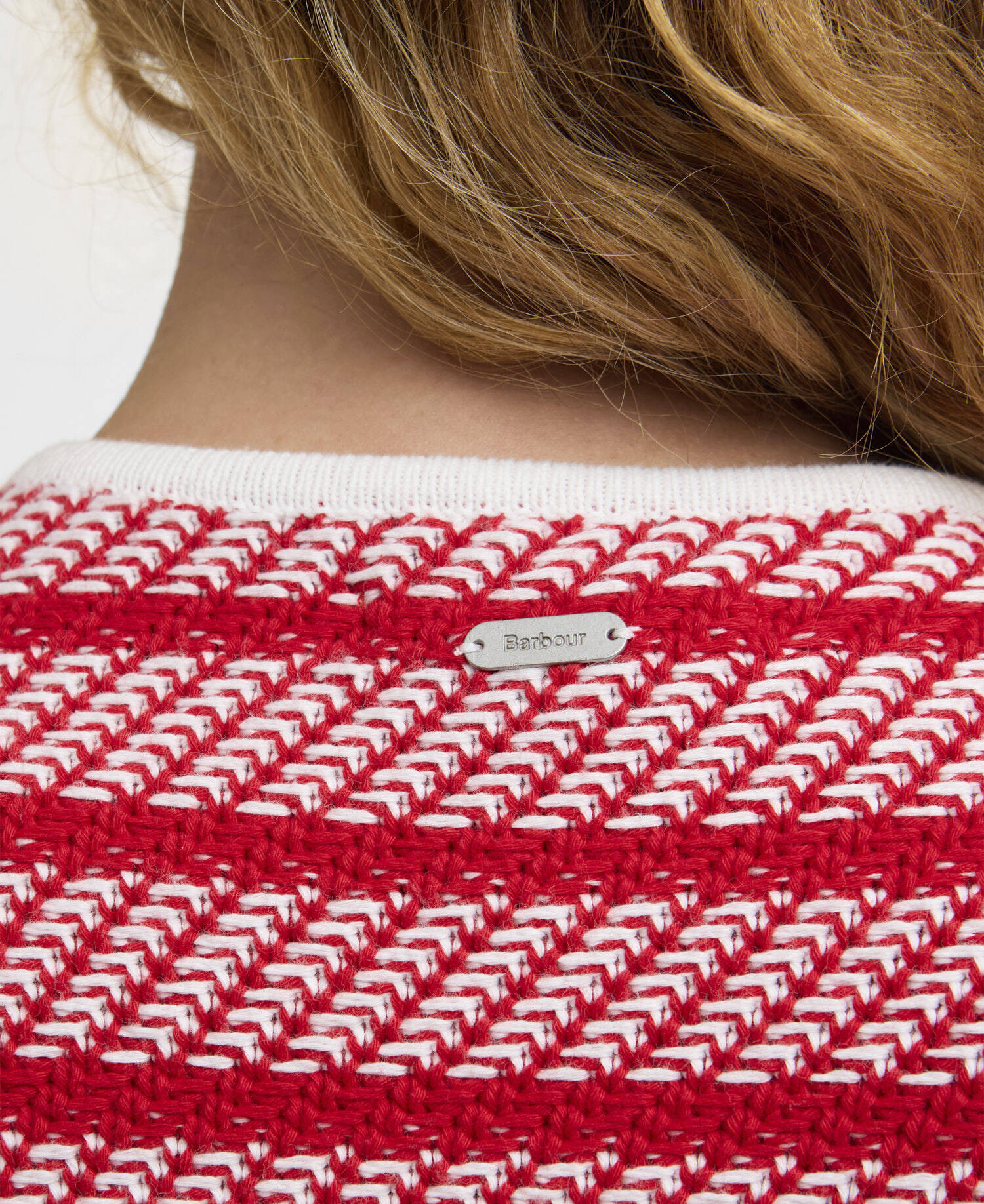 Cardigan Polly Striped Poppy Red Stripe image number 4