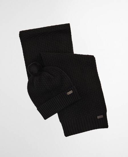 Set regalo con berretto e sciarpa Ramside Black Set regalo con berretto e sciarpa Ramside Black