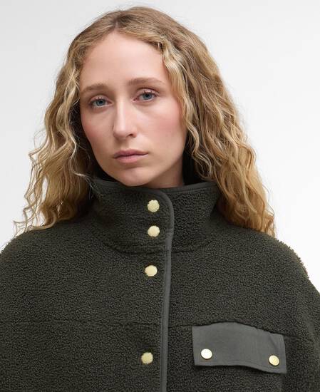 Mabel Fleece Olive