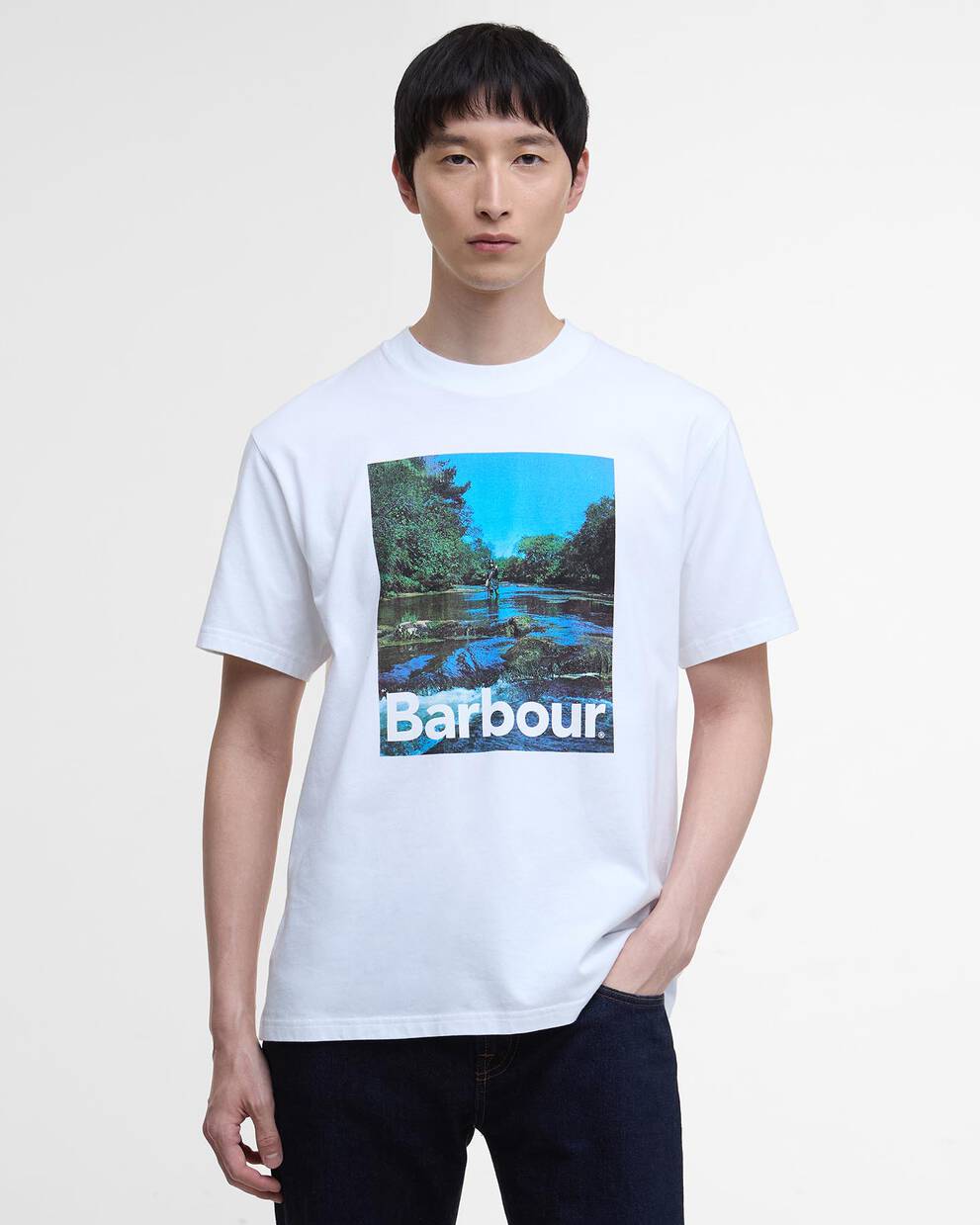 T-shirt oversize con stampa Sprouston