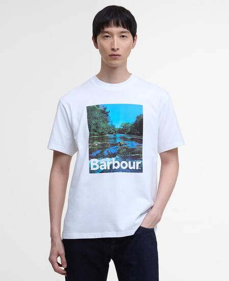 Sprouston Oversized Graphic T-Shirt White