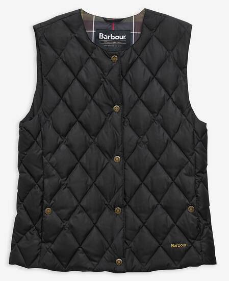 Gilet in piumino d'oca Fiona Black/Classic