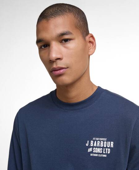 Sweatshirt Pointer Graphic Navy Sweatshirt Pointer Graphic Navy