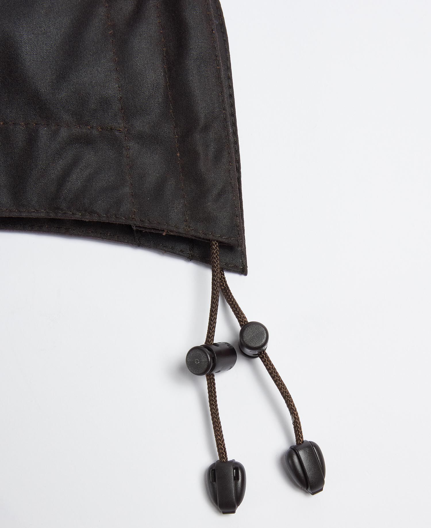 Waxed Cotton Hood Rustic