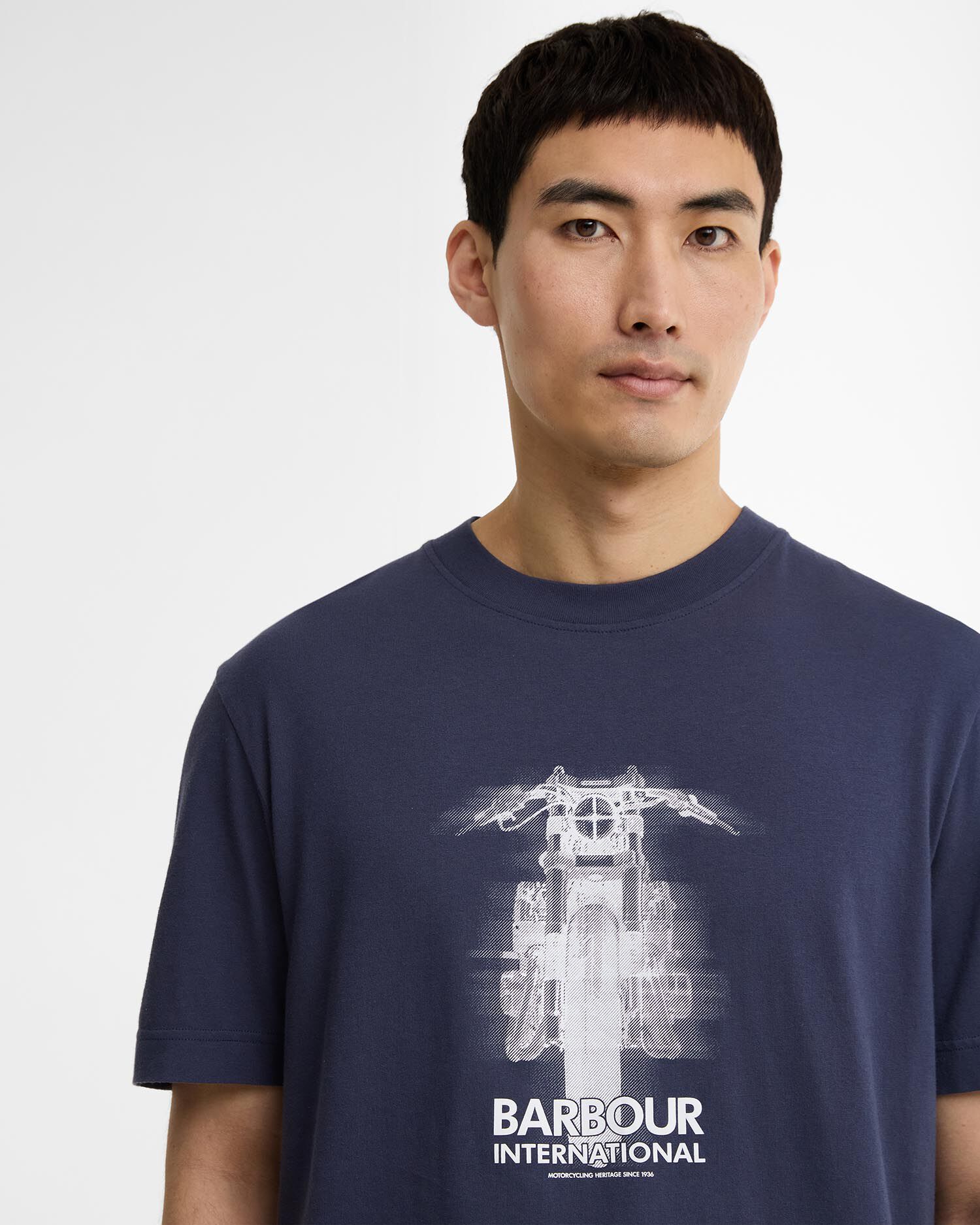 Hocking Graphic T-Shirt Oxford Navy
