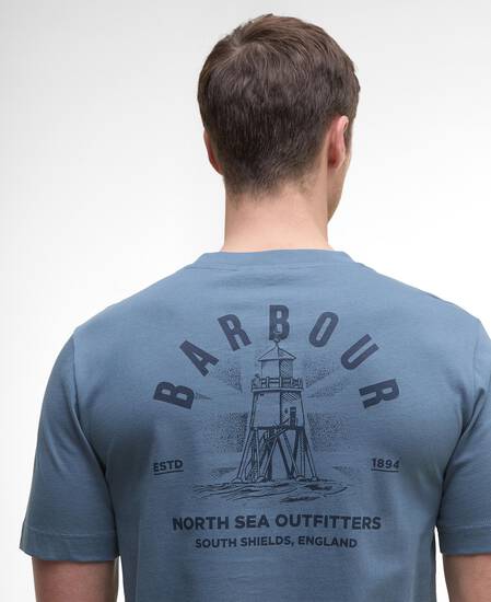 Souter Graphic T-Shirt Bluestone Souter Graphic T-Shirt Bluestone