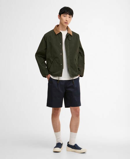 Transport Nylon Casual Jacket Sage