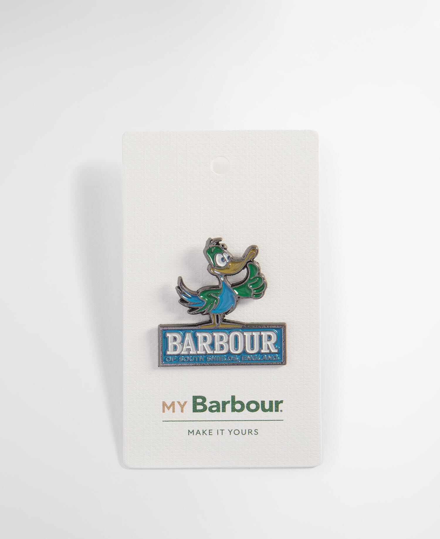 Barbour Mr Solway Pin Badge Solway Graphic