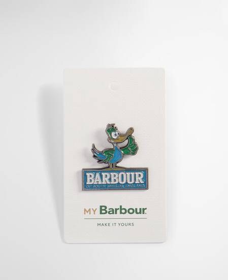 Barbour Mr Solway Pin Badge Solway Graphic