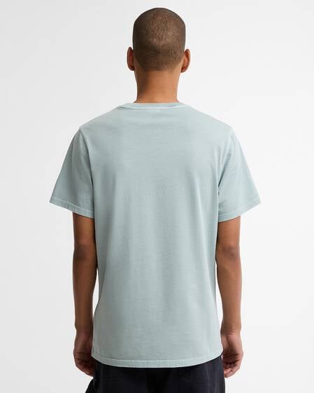 Washington Overdyed Logo Tailored T-Shirt Dusty Slate