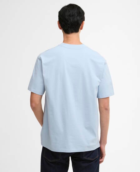 T-Shirt Dalton Logo Oversized Niagara Mist