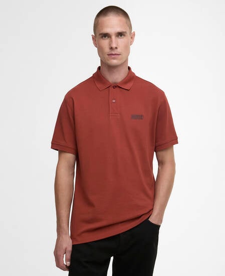 Poloshirt Essential Burnt Henna
