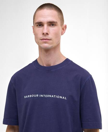 Perkins T-Shirt Pigment Navy Perkins T-Shirt Pigment Navy