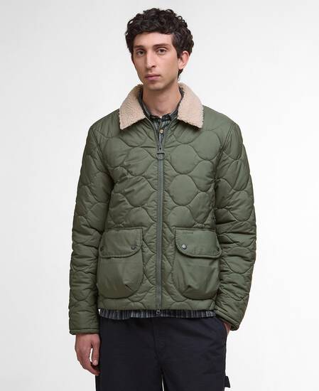 Jig Quilted Jacket Thyme