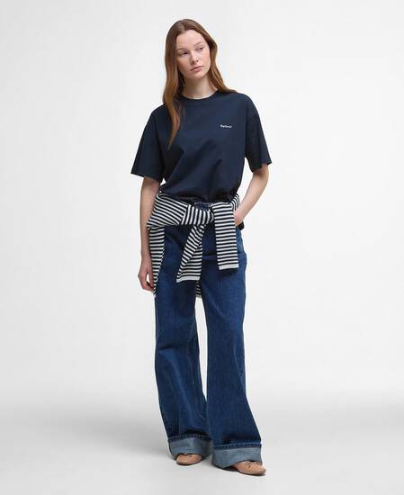 T-shirt oversize Jema Navy