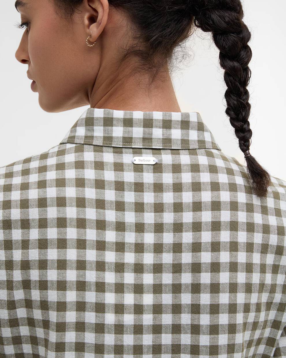 Adele Gingham Midi Dress