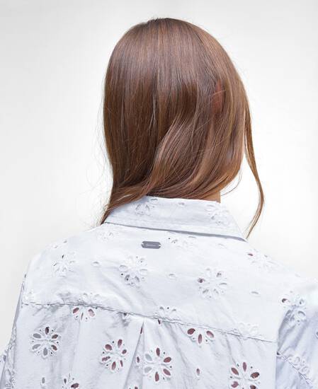 Melissa Broderie Anglaise Shirt White Melissa Broderie Anglaise Shirt White