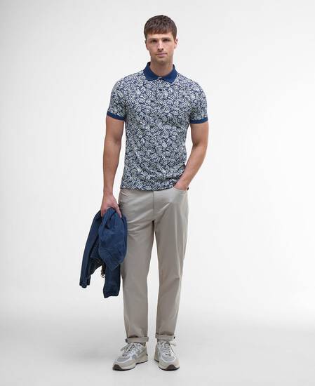 Jackstone Printed Polo Shirt Dark Denim Jackstone Printed Polo Shirt Dark Denim