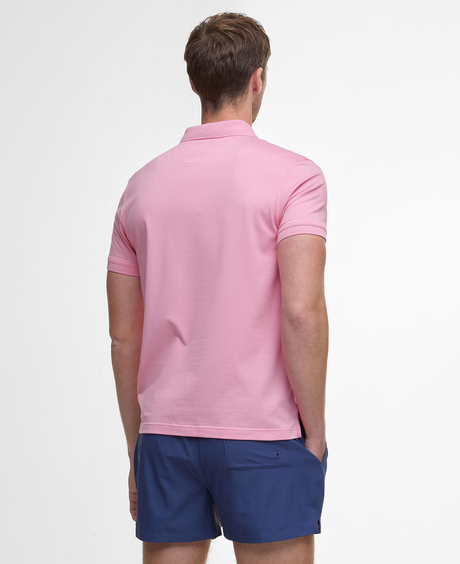 Active Short-Sleeved Polo Shirt Candy Pink