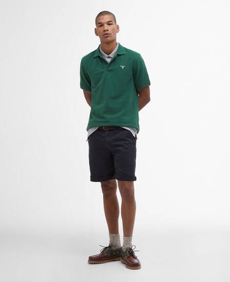 Sports Short-Sleeved Polo Shirt Racing Green