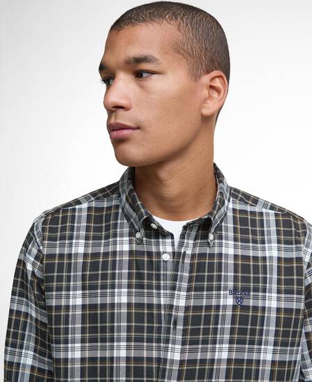 Mosswood Tailored Long-Sleeved Shirt Olive