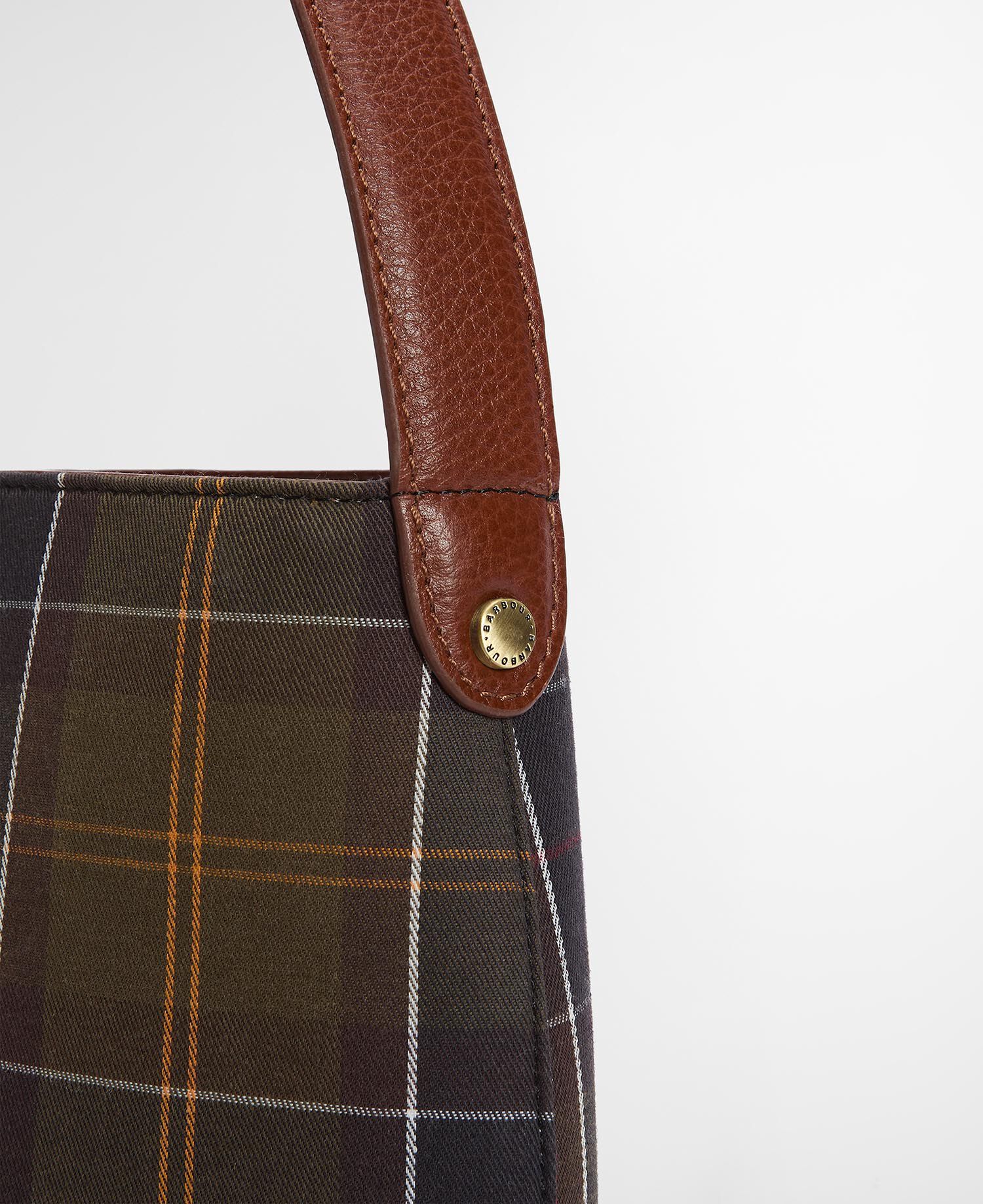 Cedar Tartan Bucket Bag Classic Tartan