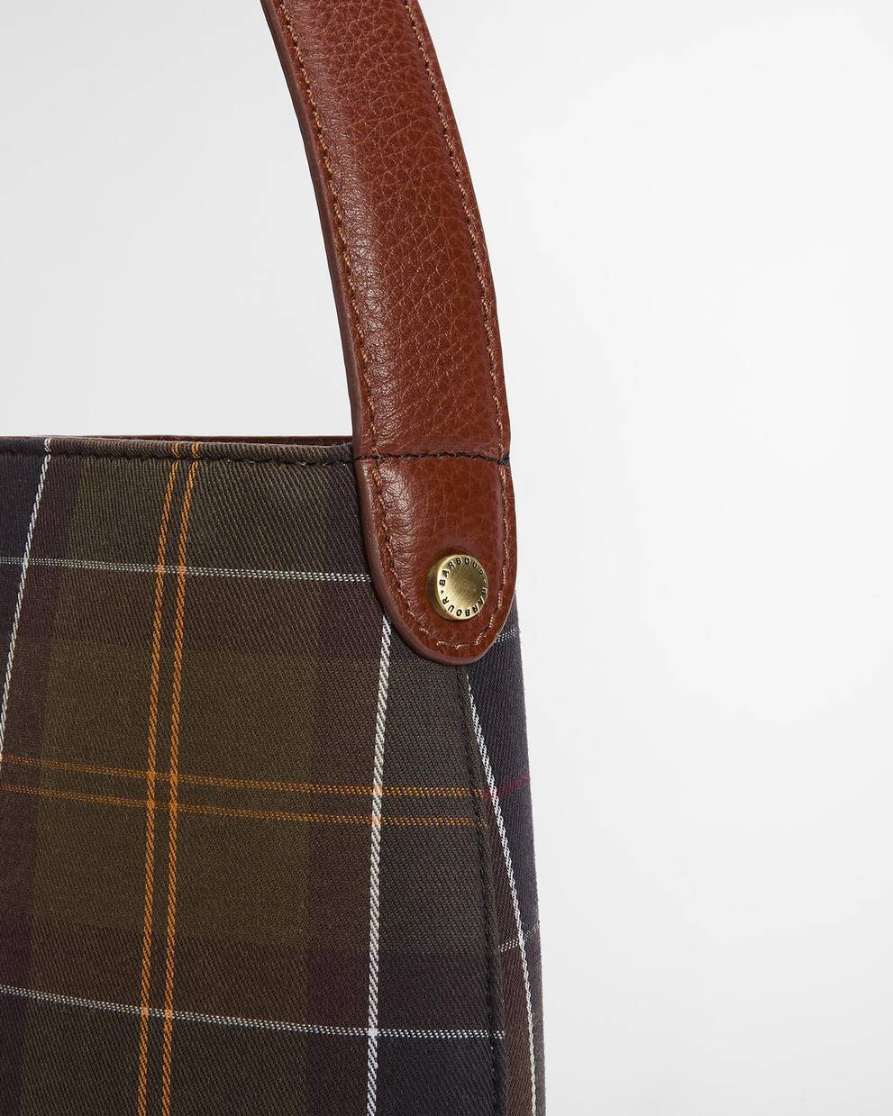 Cedar Tartan Bucket Bag