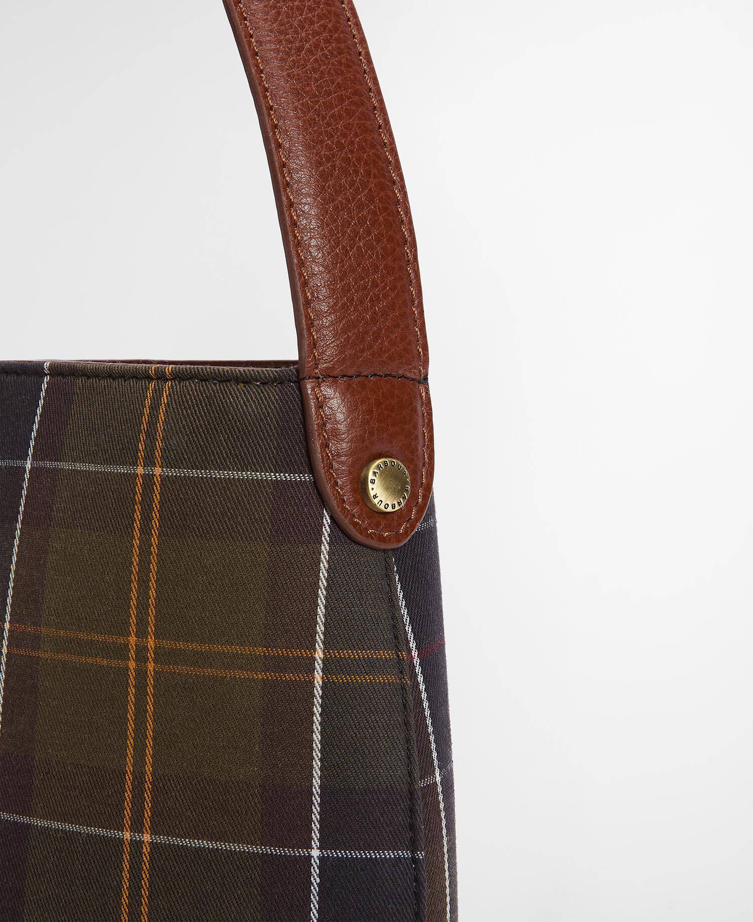Cedar Tartan Bucket Bag image number 5