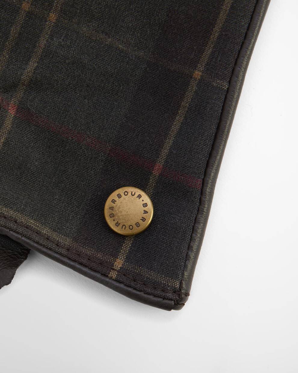 Guanti in tartan Scarlet