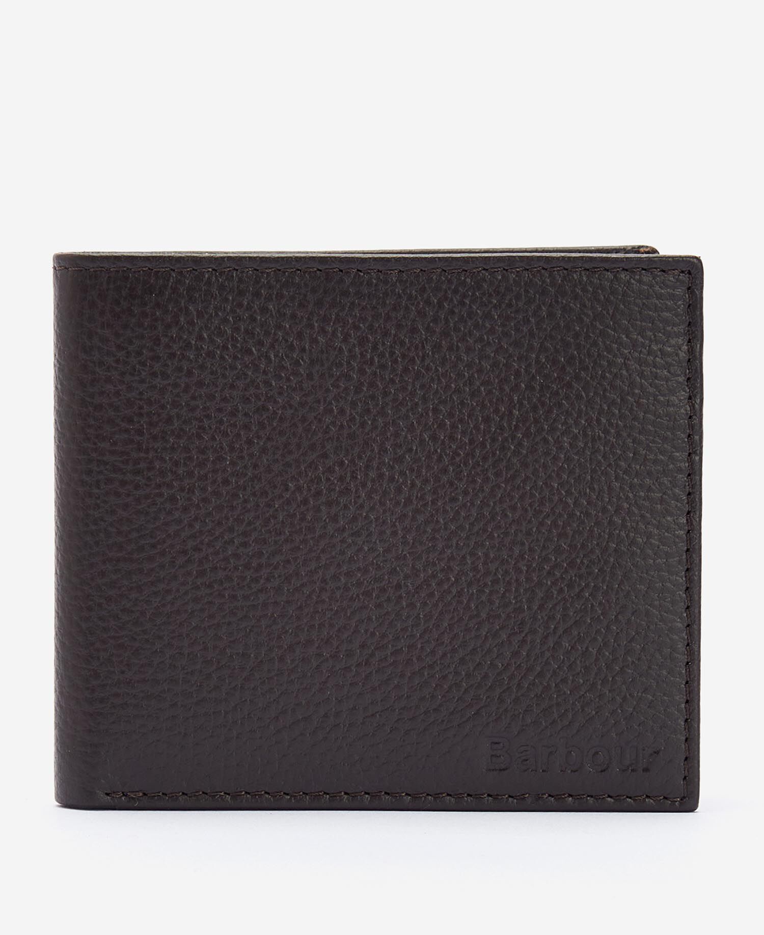 Amble Leather Billfold Wallet Dark Brown