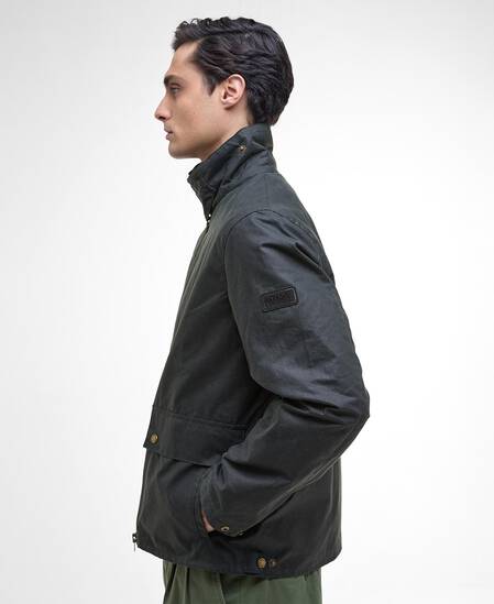 Marker Waxed Jacket Sage